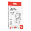 Verbatim Charge'n'Go 2C Power Bank 5000 mAh sudrabains, 5000 mAh, litija polimērs (LiPo), Adaptive Fast Charging, Power Delivery 3.0, Quick Charge 3.0, bezvadu uzlāde, 3,85 V, 20 W