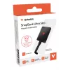 Verbatim SnapBack Īpaši Plāns SSD 512GB USB Type-C USB 3.2 Gen 2x2 Melns