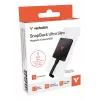 Verbatim SnapBack Ultra plāns SSD 1TB USB Type-C USB 3.2 Gen 2x2 Melns