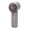 Verbatim Cool’n’Go IceTouch Handheld Fan pelēka/violeta, pelēka, violeta, 1 fan(s), Handheld fan, 1 gab., 8 W, Lithium-Ion (Li-Ion)