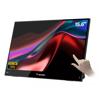 Portatīvais monitors Verbatim 15.6 collu FHD Touch LCD 1920 x 1080