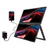 Verbatim Portable 15.6 inch FHD Dual Monitor Essentials, 39.6 cm (15.6 collas), LCD, 1920 x 1080 pikseļi, Full HD, 16:9, 10 ms