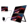 Verbatim Portable 15.6 inch FHD Dual Monitor Essentials, 39.6 cm (15.6 collas), LCD, 1920 x 1080 pikseļi, Full HD, 16:9, 10 ms