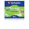 Verbatim CD-RW 12x 700 MB 10 gab.
