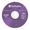 Verbatim CD-RW Colour 12x 700 MB 5 gab.