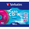 Verbatim CD-R AZO Colours 700 MB 48x 10 gab.