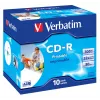 Verbatim CD-R AZO Wide Inkjet Printable 700 MB 52x 10 gab.