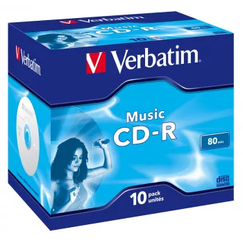 Verbatim Music CD-R 700 MB 16x 10 gab.