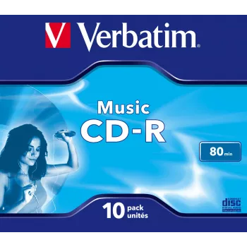 Verbatim Music CD-R 700 MB 16x 10 gab.