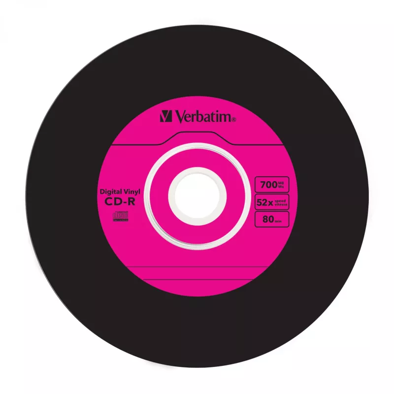 Verbatim CD-R AZO Data Vinyl 700 MB 52x 10 gab.