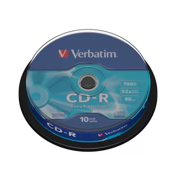 Verbatim CD-R Extra Protection 700 MB 52x 10 gab.