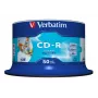Verbatim CD-R AZO Wide Inkjet Printable no ID 700 MB 52x 50 gab.