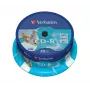 Verbatim CD-R AZO Wide Inkjet Printable 700 MB 52x 25 gab.