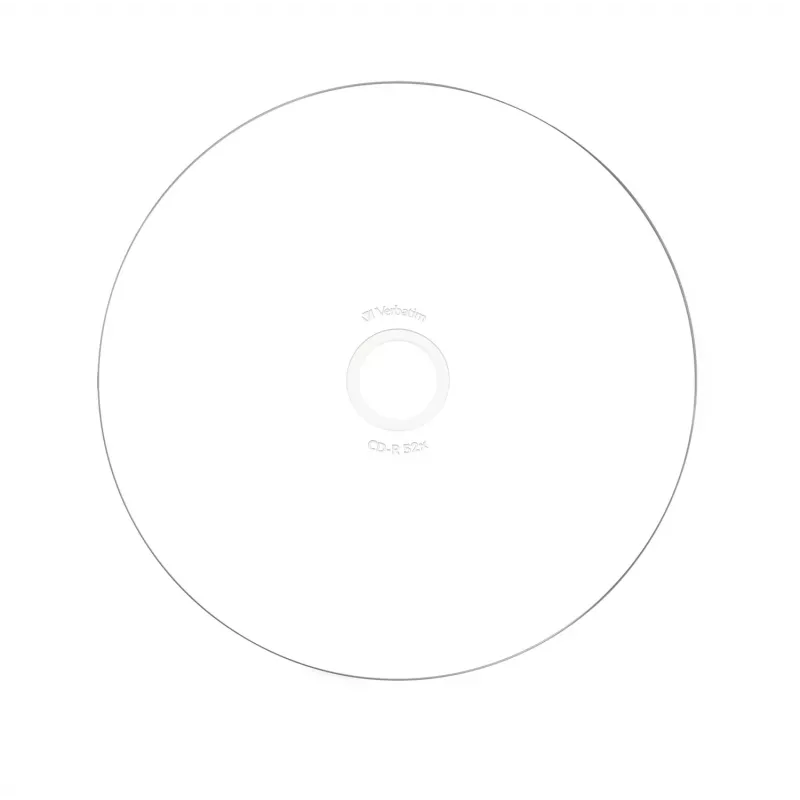 Verbatim CD-R AZO Wide Inkjet Printable 700 MB 52x 25 gab.