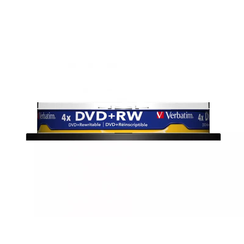 Verbatim DVD+RW Matt Silver 4.7 GB 10 gab.
