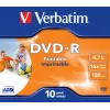 Verbatim 43521 tukšs DVD 4.7 GB DVD-R 10 gab.