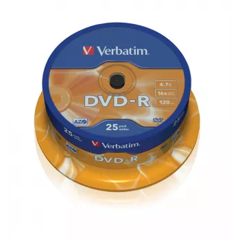 Verbatim 43667 4.7 GB DVD-R 25 gab.