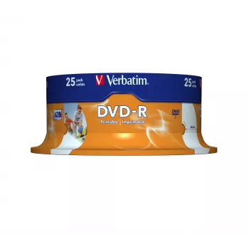 Verbatim 43538 tukšs DVD 4,7 GB DVD-R 25 gab.