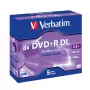 DVD+R DL Verbatim VB-DPD55JC 8,5 GB 5 gab.