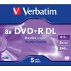 DVD+R DL Verbatim VB-DPD55JC 8,5 GB 5 gab.