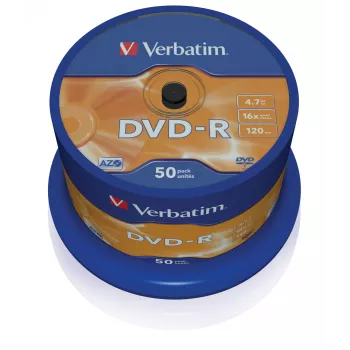 Verbatim DVD-R Matt Silver 4.7 GB 50 gab.