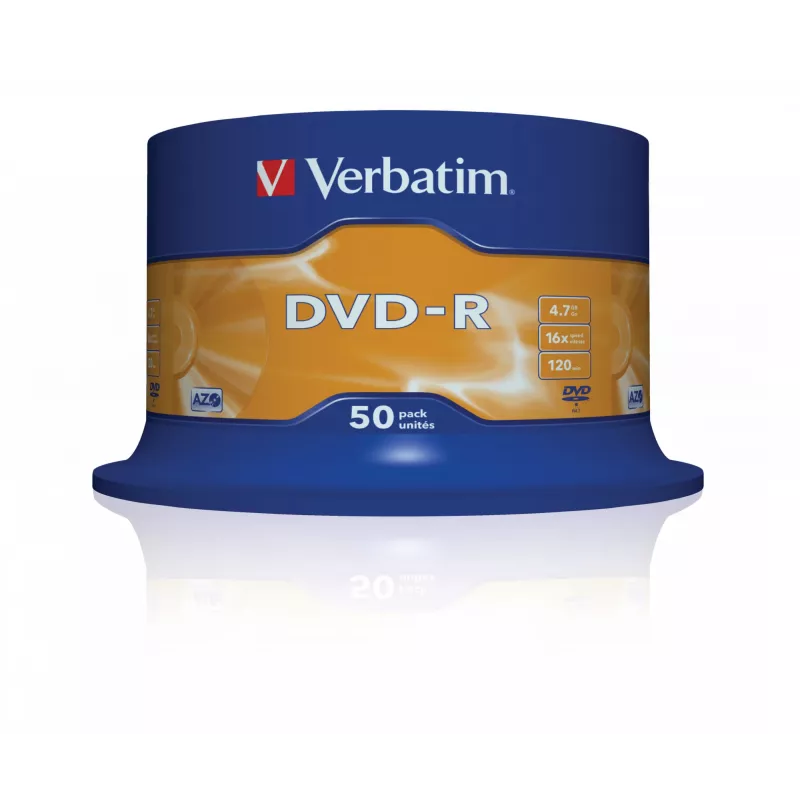 Verbatim DVD-R Matt Silver 4.7 GB 50 gab.