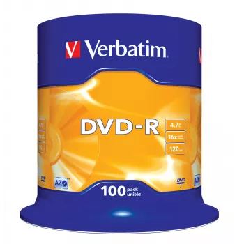 Verbatim DVD-R Matt Silver 4,7 GB 100 gab.