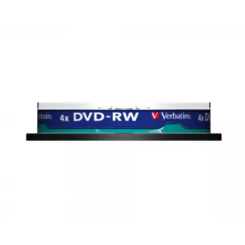 Verbatim DVDVER00072B, DVD-RW, Spindle, 10 gab., 4,7 GB