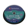 Verbatim DVDVER00072B, DVD-RW, Spindle, 10 gab., 4,7 GB