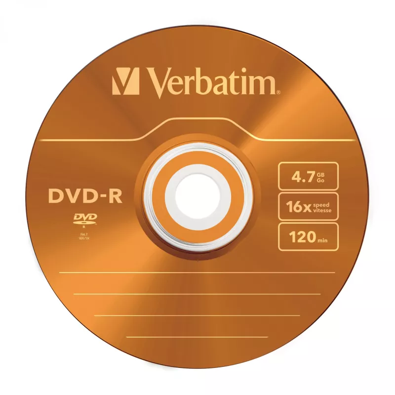 Verbatim DVD-R Colour 4.7 GB 5 gab.