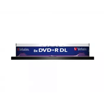 Verbatim VB-DPD55S1, DVD+R DL, 120 mm, Spindle, 10 gab., 8.5 GB