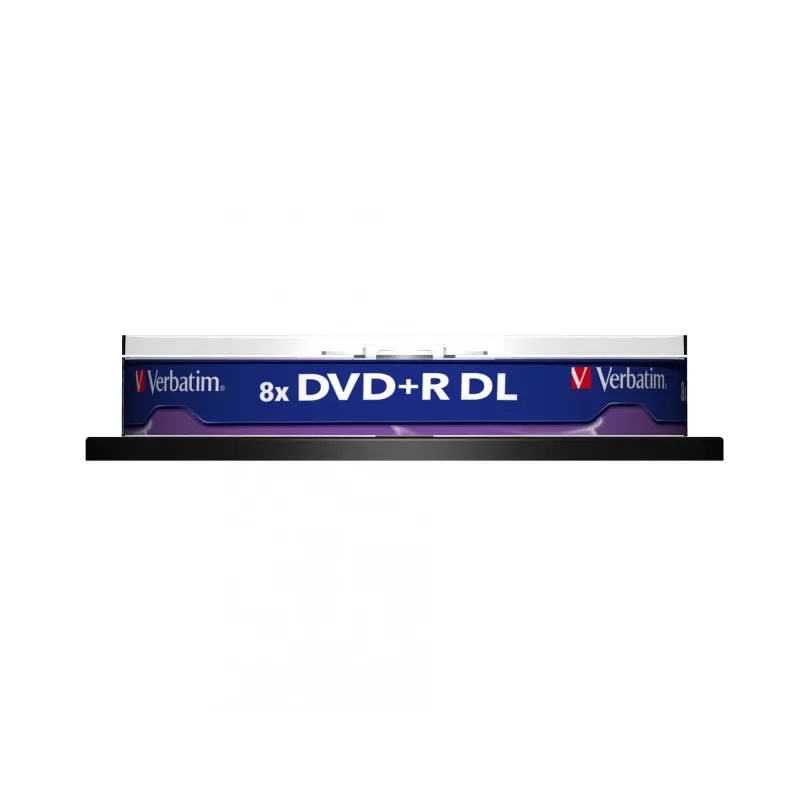 Verbatim VB-DPD55S1, DVD+R DL, 120 mm, Spindle, 10 gab., 8.5 GB