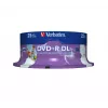 Verbatim 43667 tukšs DVD 8,5 GB DVD+R DL 25 gab.