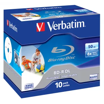 Verbatim 43736 tukšs Blu-Ray disks BD-R 50 GB 10 gab.