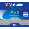 Verbatim 43748 tukšs Blu-ray disks BD-R 50 GB 5 gab.