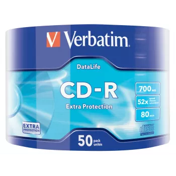 Verbatim CD-R Extra Protection 700 MB 52x 50 gab.