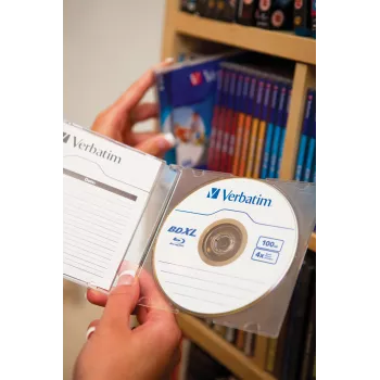 Verbatim BD-R XL 100GB* 4x plata tintes drukājamā virsma 5 gab. Jewel Case iepakojumā