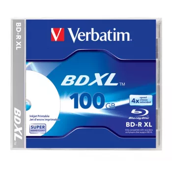 Verbatim BD-R XL 100 GB 4x 1 gab.