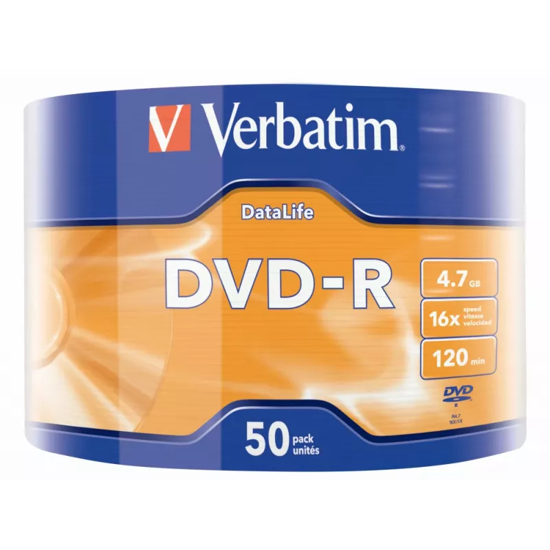 Verbatim 43791 tukšs DVD 4.7 GB DVD-R 50 gab.