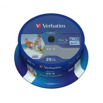 Verbatim 43811 tukšs Blu-Ray disks BD-R 25 GB 25 gab.
