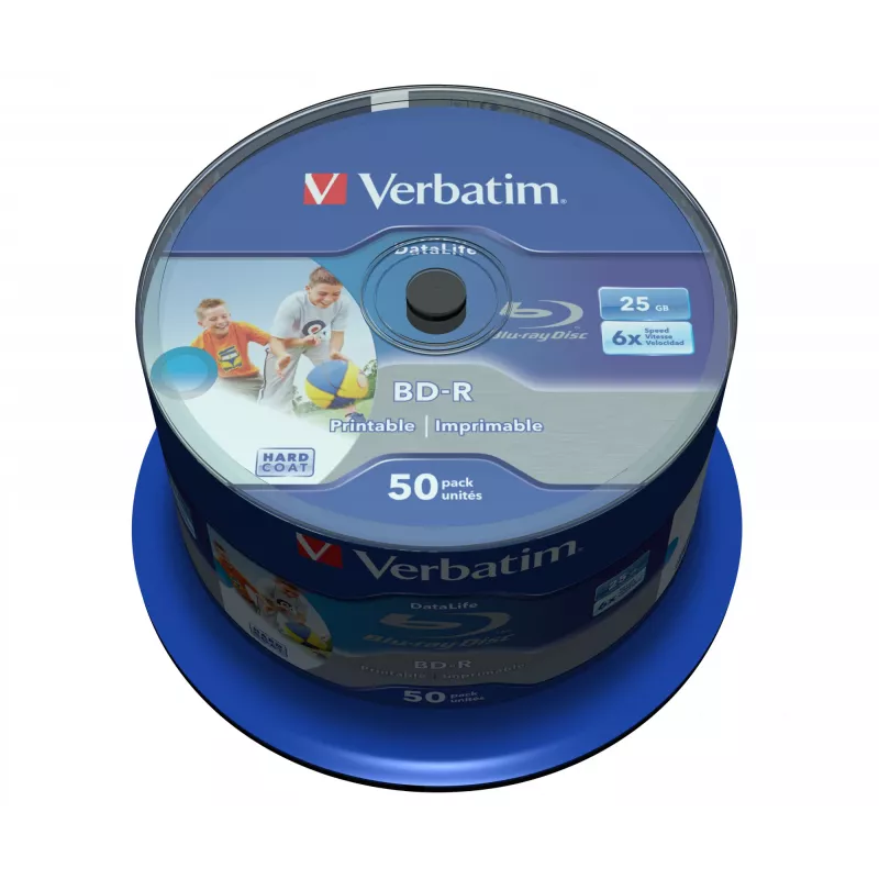Verbatim 43812 tukšs Blu-Ray disks BD-R 25 GB 50 gab.