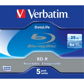 Verbatim DataLife 6x BD-R 25 GB 5 gab.