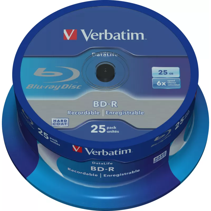 Verbatim Datalife 6x BD-R 25 GB 25 gab.