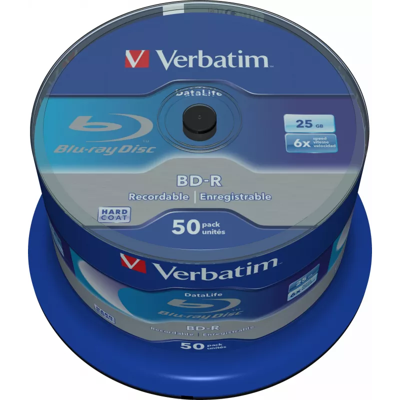 Verbatim Datalife 6x BD-R 25 GB 50 gab.