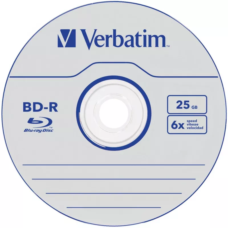 Verbatim DataLife BD-R 25 GB 1 gab.