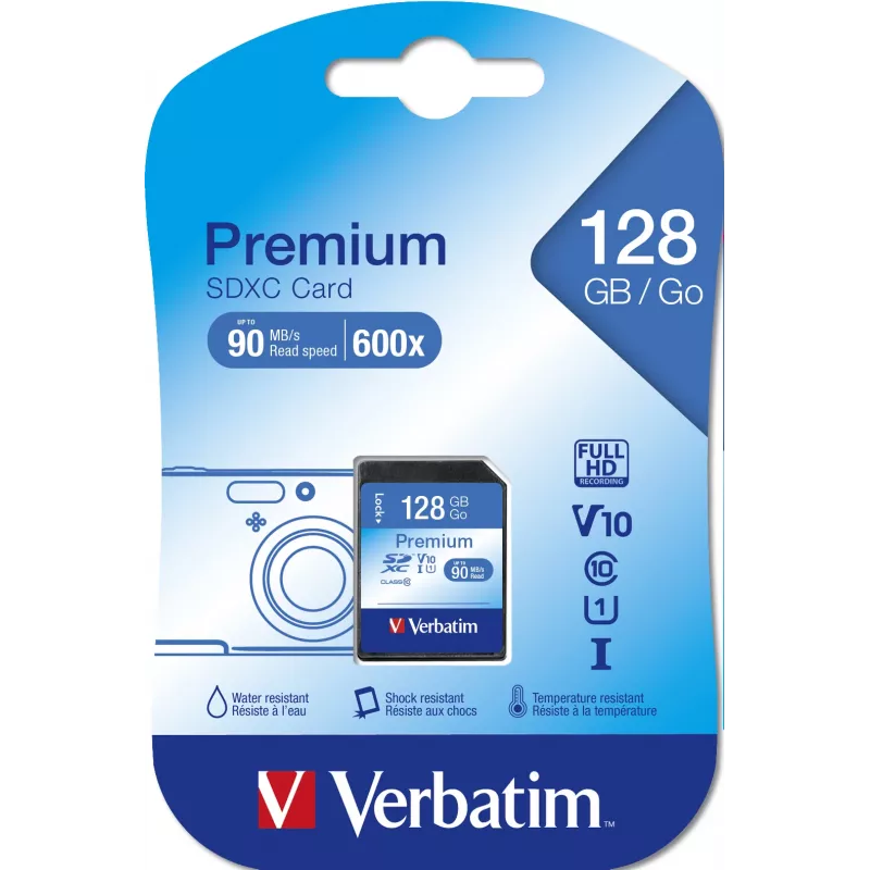 Verbatim Premium 128 GB SDXC Class 10