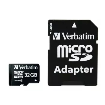Flash Memory Verbatim Premium 32GB MicroSDHC Class 10 44083