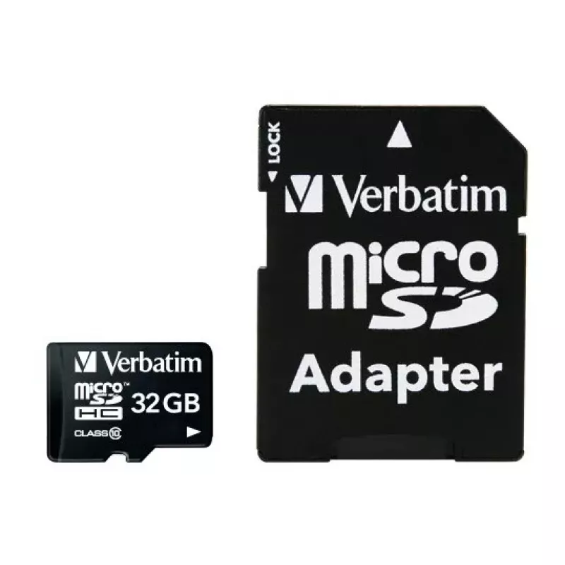 Flash Memory Verbatim Premium 32GB MicroSDHC Class 10 44083
