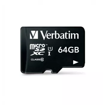 Flash Memory Verbatim Premium 64GB MicroSDXC Class 10