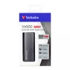 Verbatim Vx500 ārējais SSD USB 3.1 Gen 2 240GB, 240 GB, USB Type-C, 3.2 Gen 2 (3.1 Gen 2), 500 MB/s, Sudraba krāsa